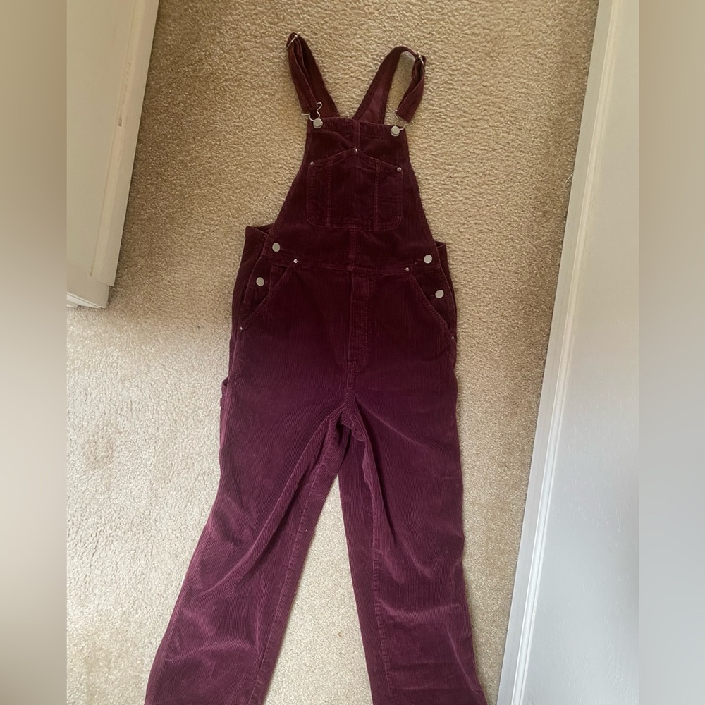 TNA corduroy Avery overalls